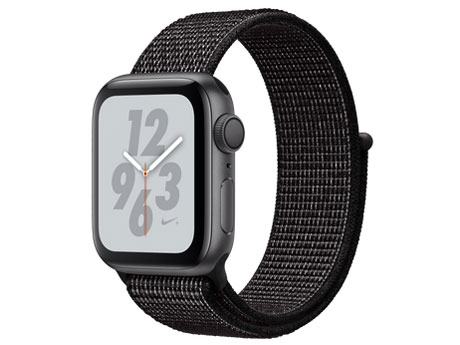 Apple Watch Nike+ Series 4 GPSモデル 40mm MU7G2J/A [ブラックNikeスポーツループ]