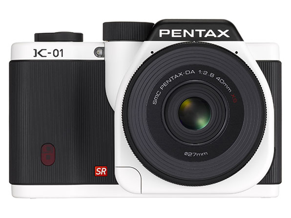 PENTAX K-01 ボディ [ホワイト×ブラック]