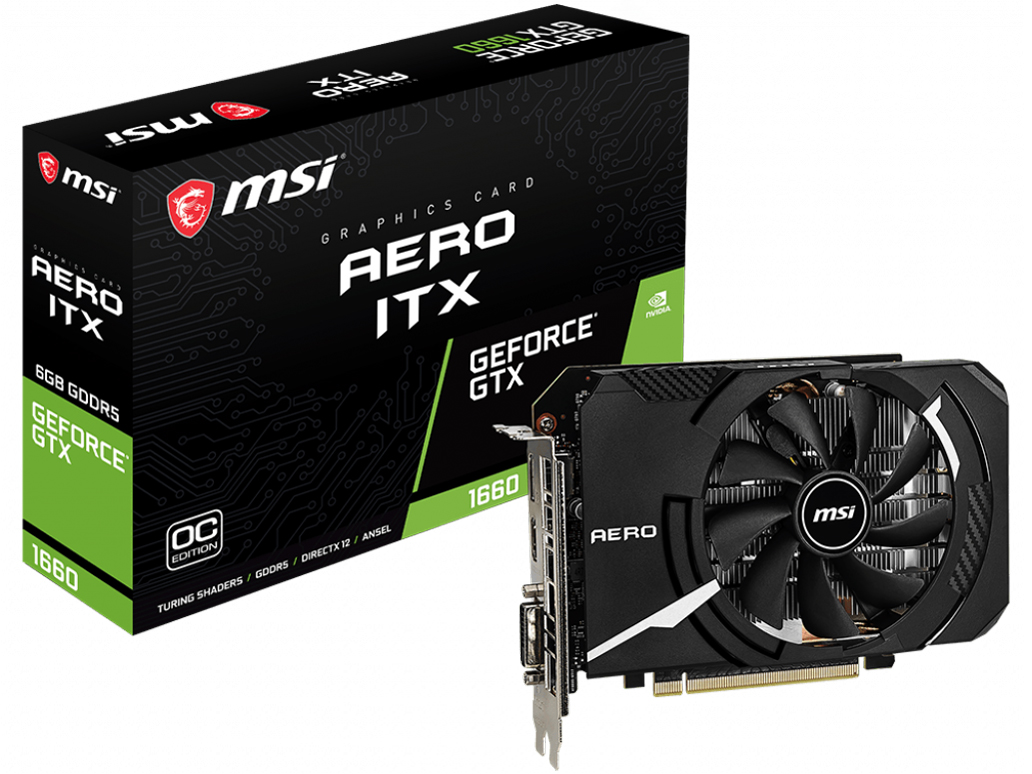 GeForce GTX 1660 AERO ITX 6G OC-JP [PCIExp 6GB]