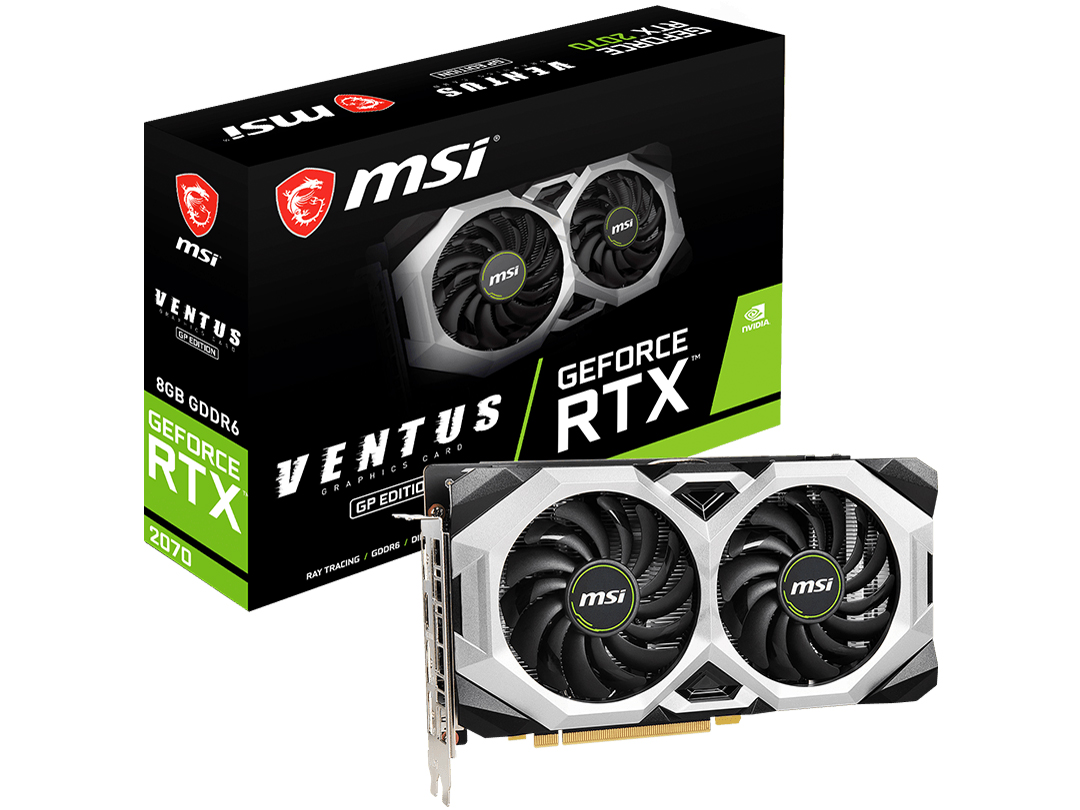 GeForce RTX 2070 VENTUS GP [PCIExp 8GB]