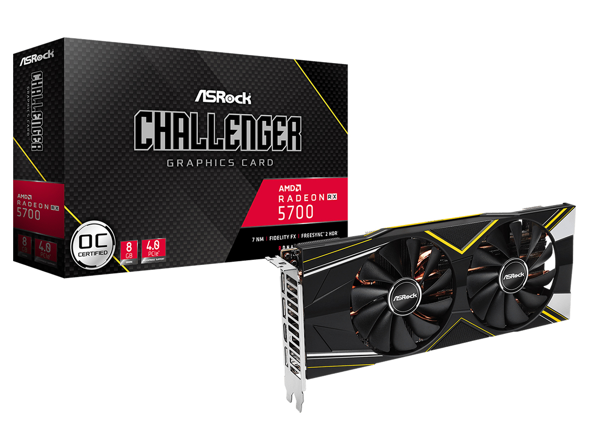 Radeon RX 5700 Challenger D 8G OC [PCIExp 8GB]