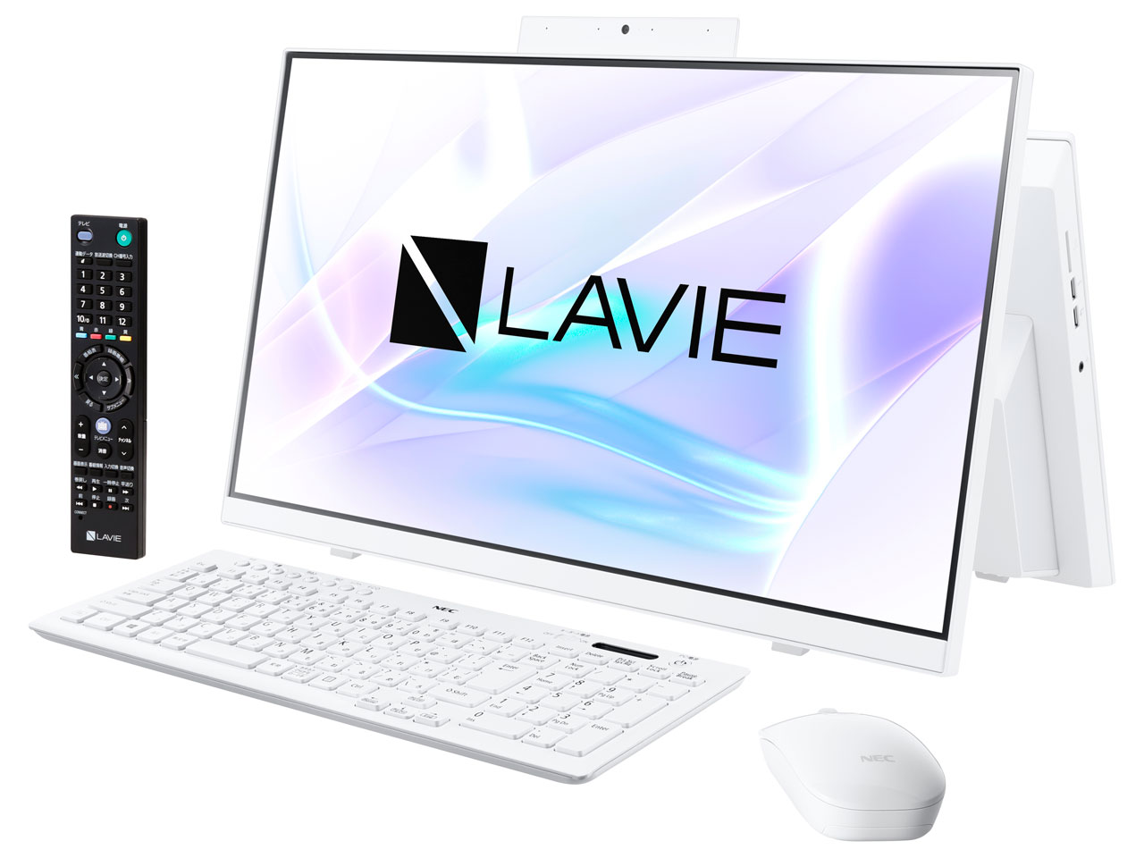 LAVIE Home All-in-one HA770/RAW PC-HA770RAW [ファインホワイト]