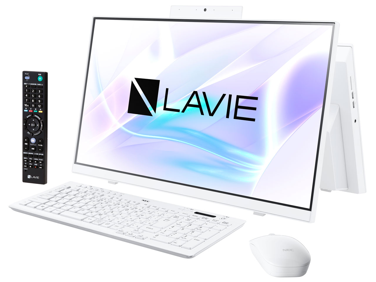 LAVIE Home All-in-one HA370/RAW PC-HA370RAW [ファインホワイト]