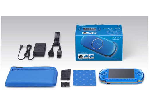 PSP プレイステーション･ポータブル バリューパック バイブラント・ブルー PSPJ-30024