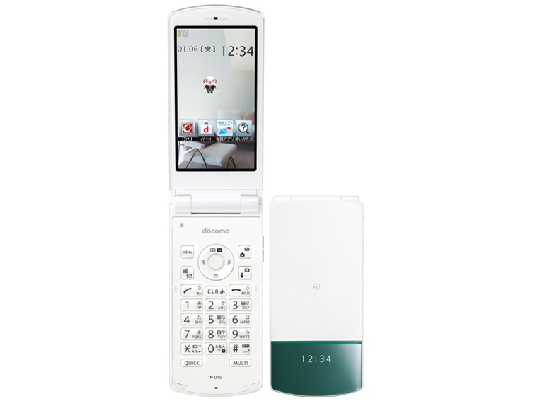 docomo N-01G [WHITE]
