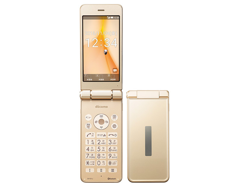 docomo AQUOS ケータイ SH-01J [Gold]