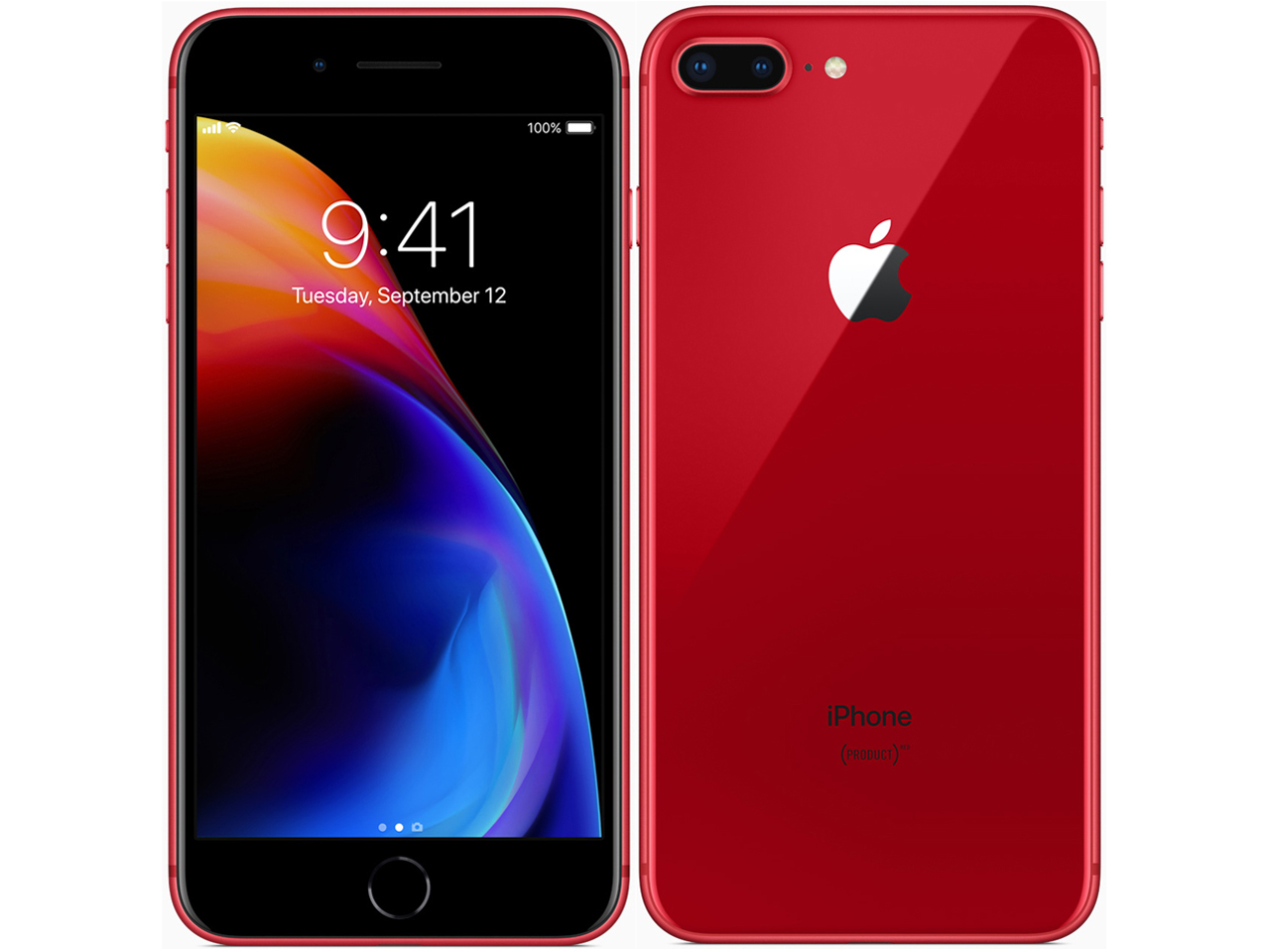 訳ありセール 格安） iPhone 8 plus product RED 256G SIMフリー美品