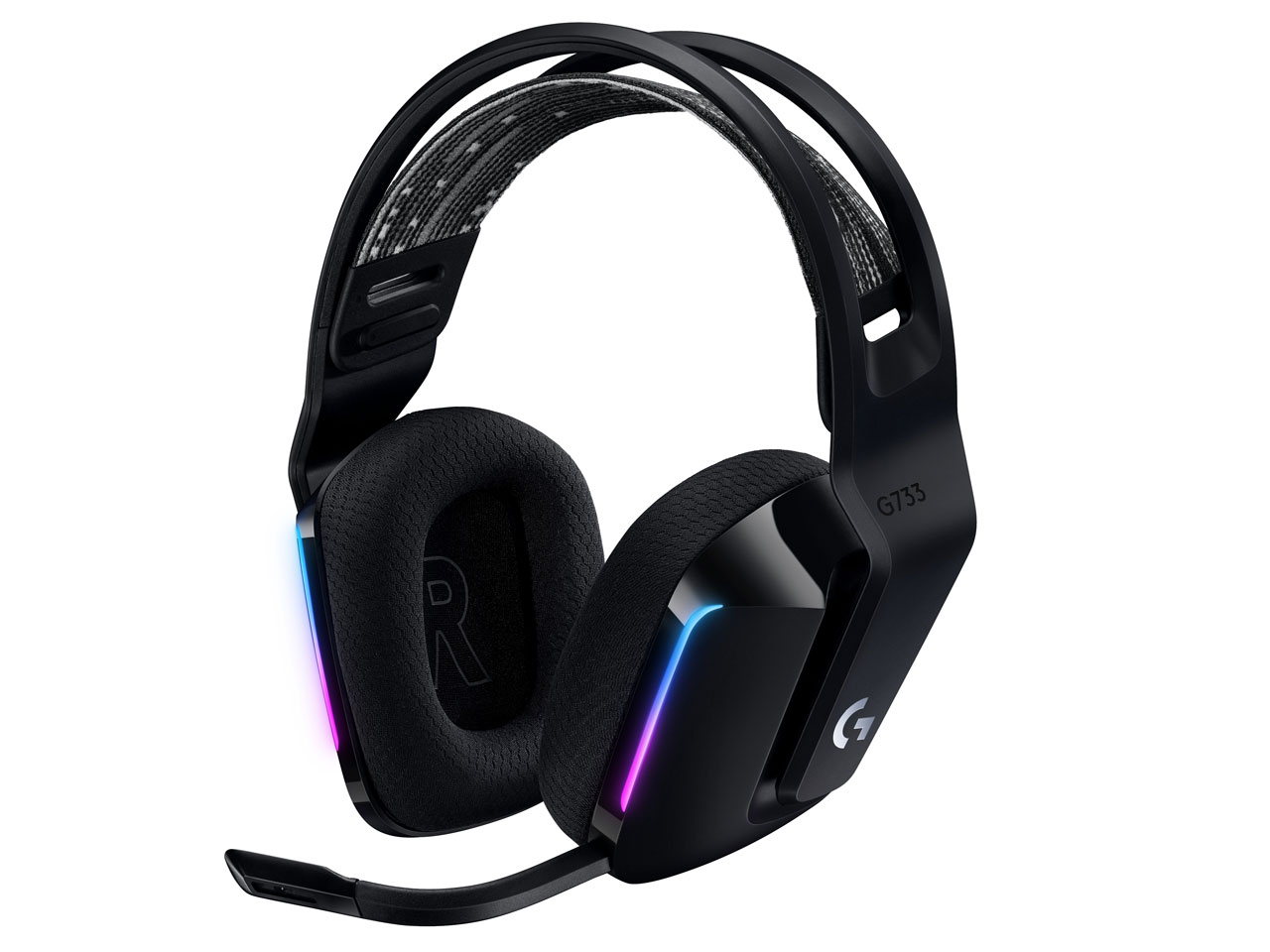 G733 LIGHTSPEED Wireless RGB Gaming Headset G733-BK [ブラック]