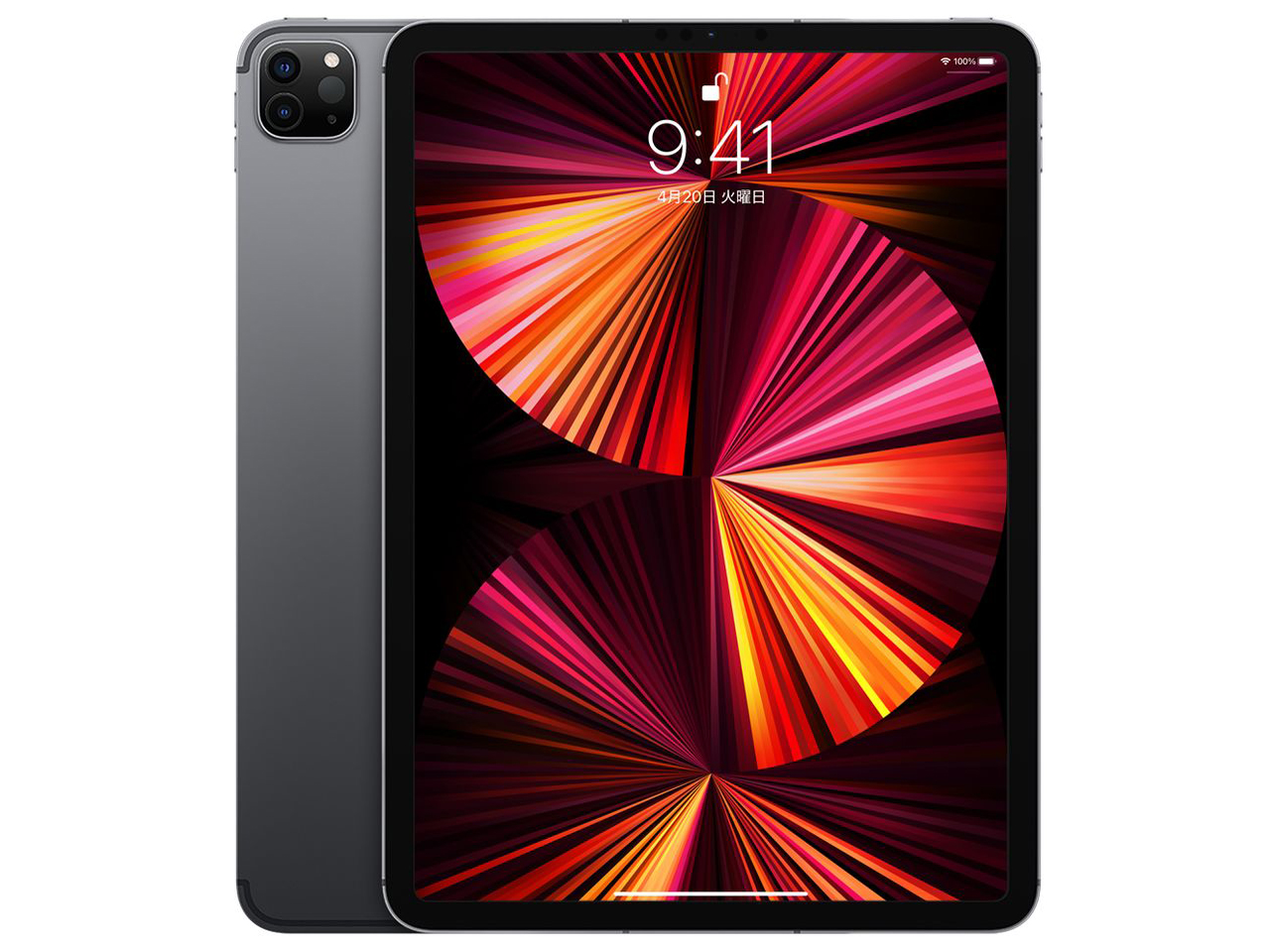 iPad Pro 11インチ 第3世代 Wi-Fi+Cellular 1TB 2021年春モデル MHWC3J/A SIMフリー [スペースグレイ]