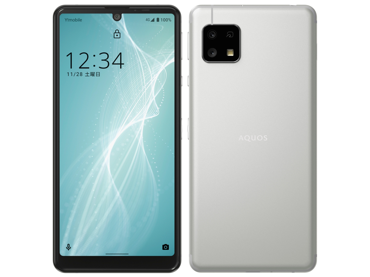 AQUOS sense4 basic A003SH キャリア版 [シルバー]