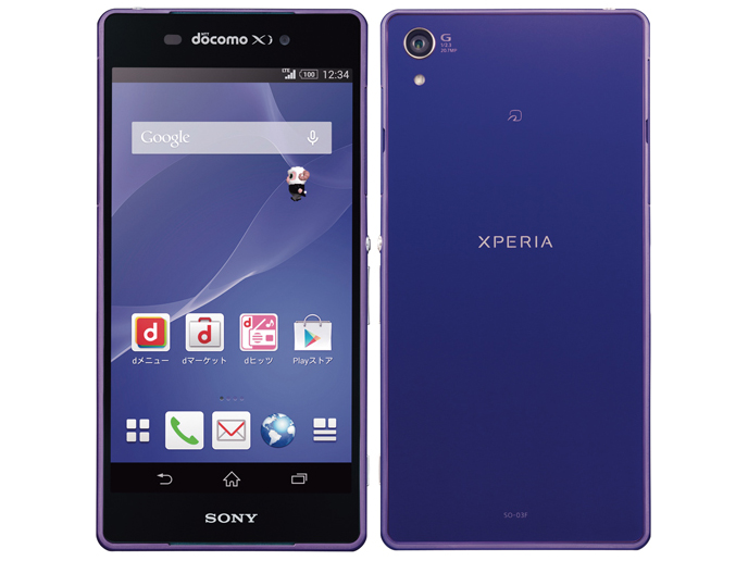 Xperia Z2 SO-03F キャリア版 [Purple]