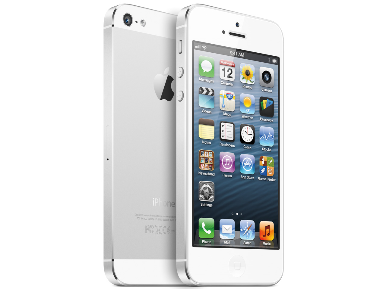iPhone 5 16GB au [ホワイト&シルバー]