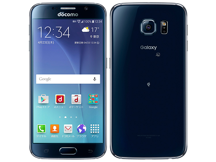 Galaxy S6 SC-05G docomo [Black Sapphire]