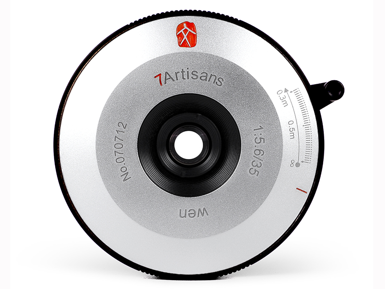7Artisans 35mm F5.6 3556LMSB [シルバー×ブラック]