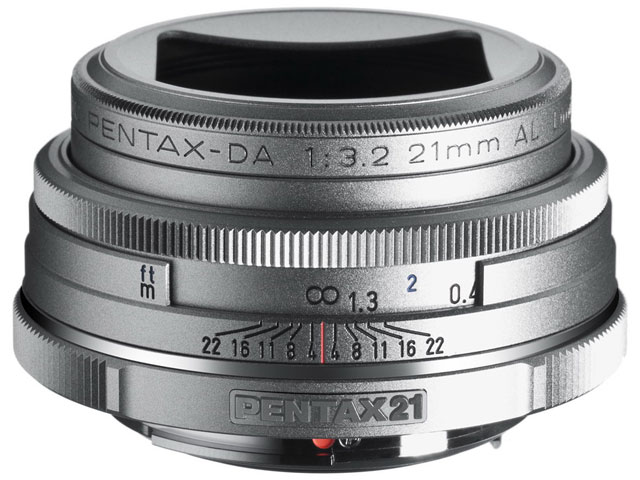 smc PENTAX-DA 21mmF3.2AL Limited Silver