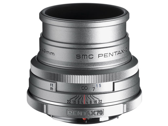 smc PENTAX-DA 70mmF2.4 Limited Silver