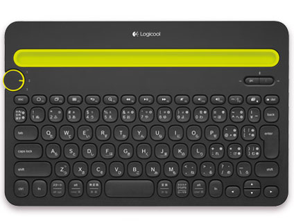 Multi-Device Keyboard K480 K480BK [ブラック]