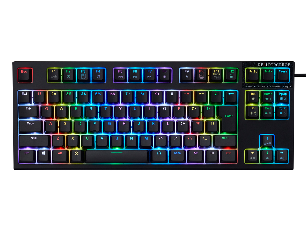 REALFORCE RGB TKL R2TLA-JP4G-BK