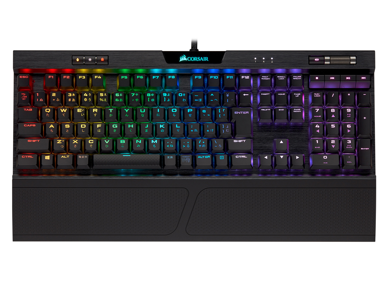 K70 RGB MK.2 LOW PROFILE RAPIDFIRE CH-9109018-JP [ブラック]