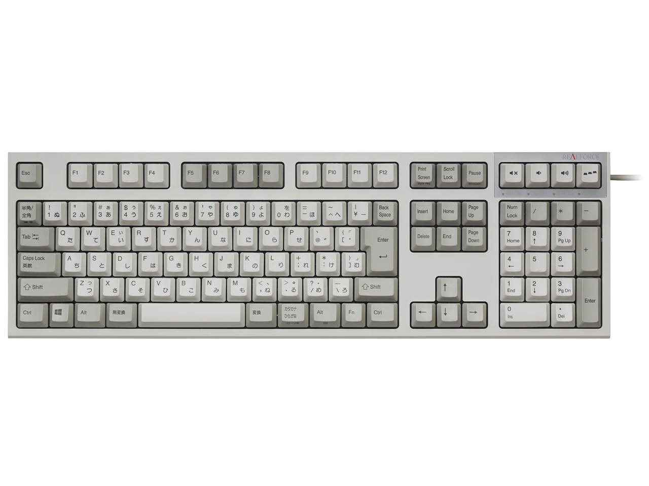 REALFORCE A R2A-JPV-IV [アイボリー]