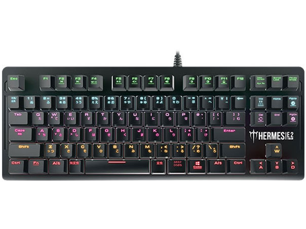 HERMES E2 7COLOR 青軸 [ブラック]