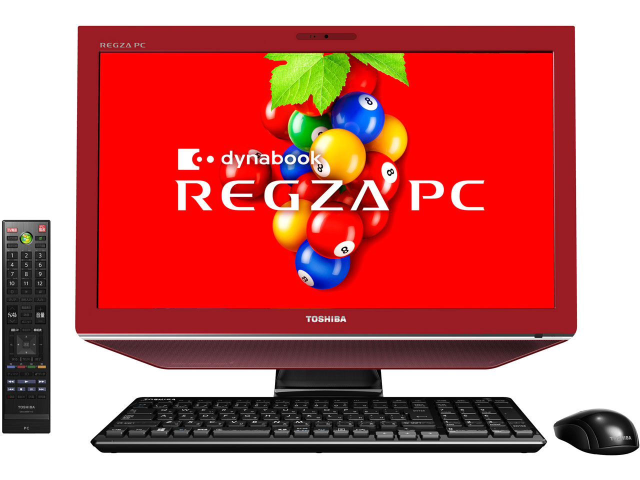 REGZA PC D732 D732/V9GR PD732V9GBHR [シャイニーレッド]