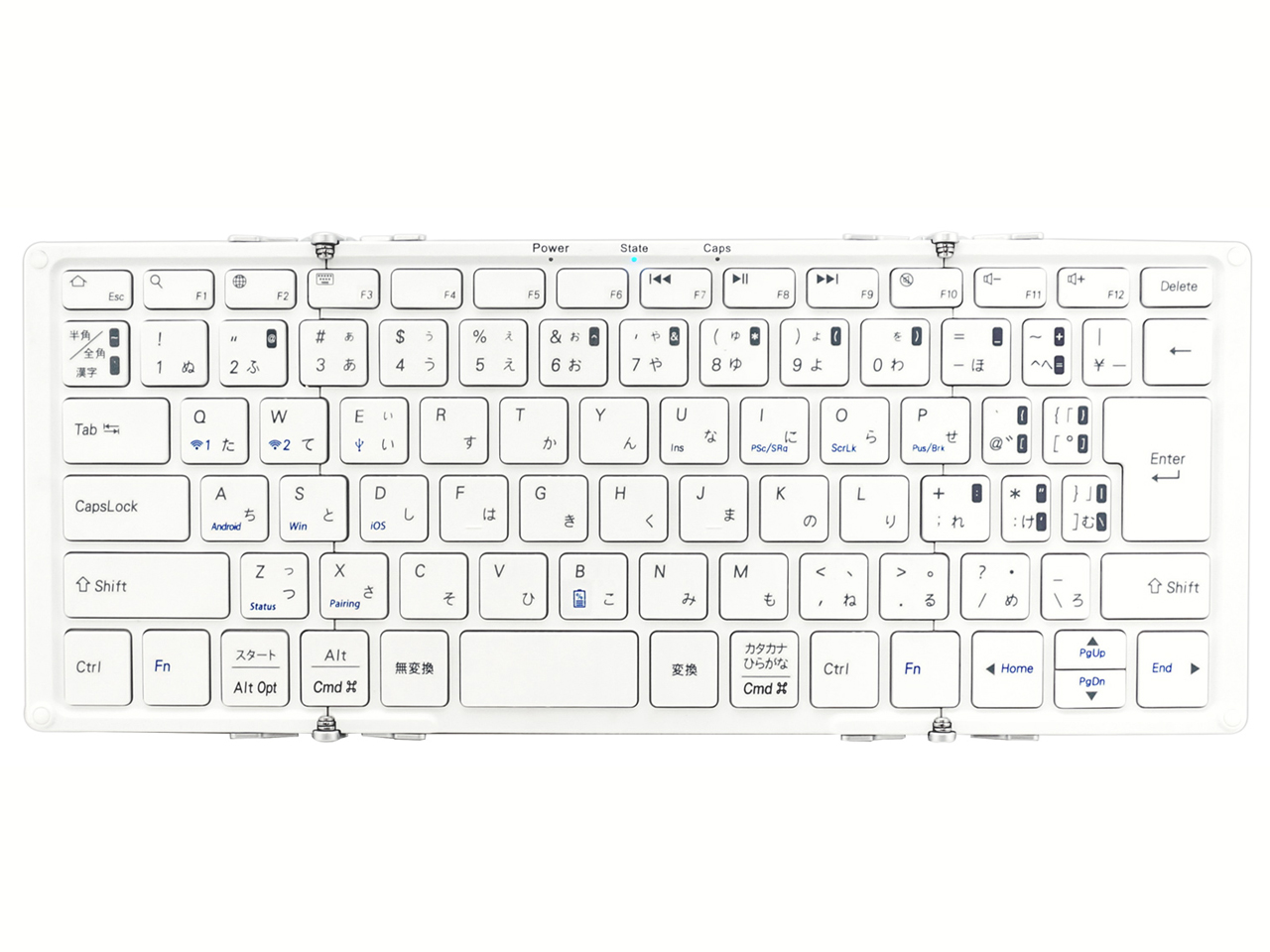 MOBO Keyboard AM-KTF83J-SW [ホワイト]