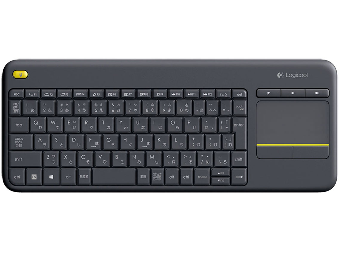 Wireless Touch Keyboard k400 Plus K400pBK [ブラック]