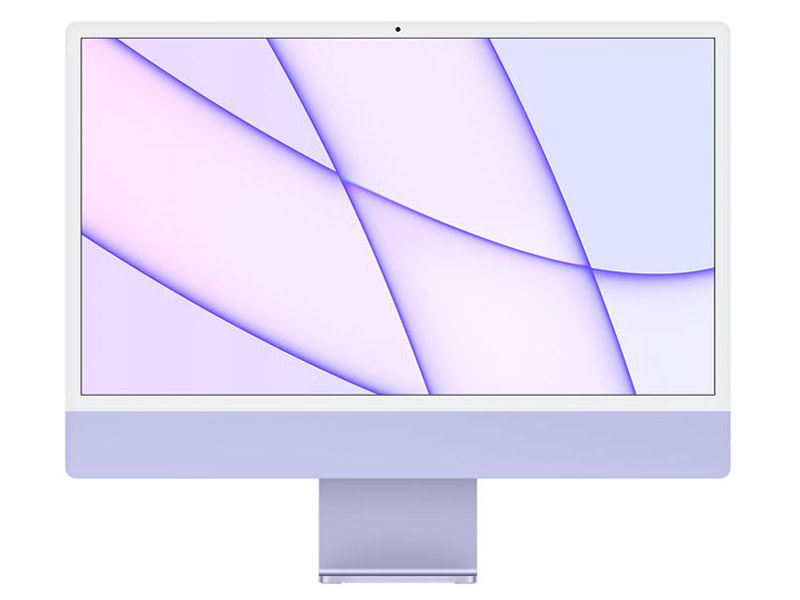 iMac Retina 4.5Kディスプレイモデル 24インチ 8コアGPU 256GB [パープル]