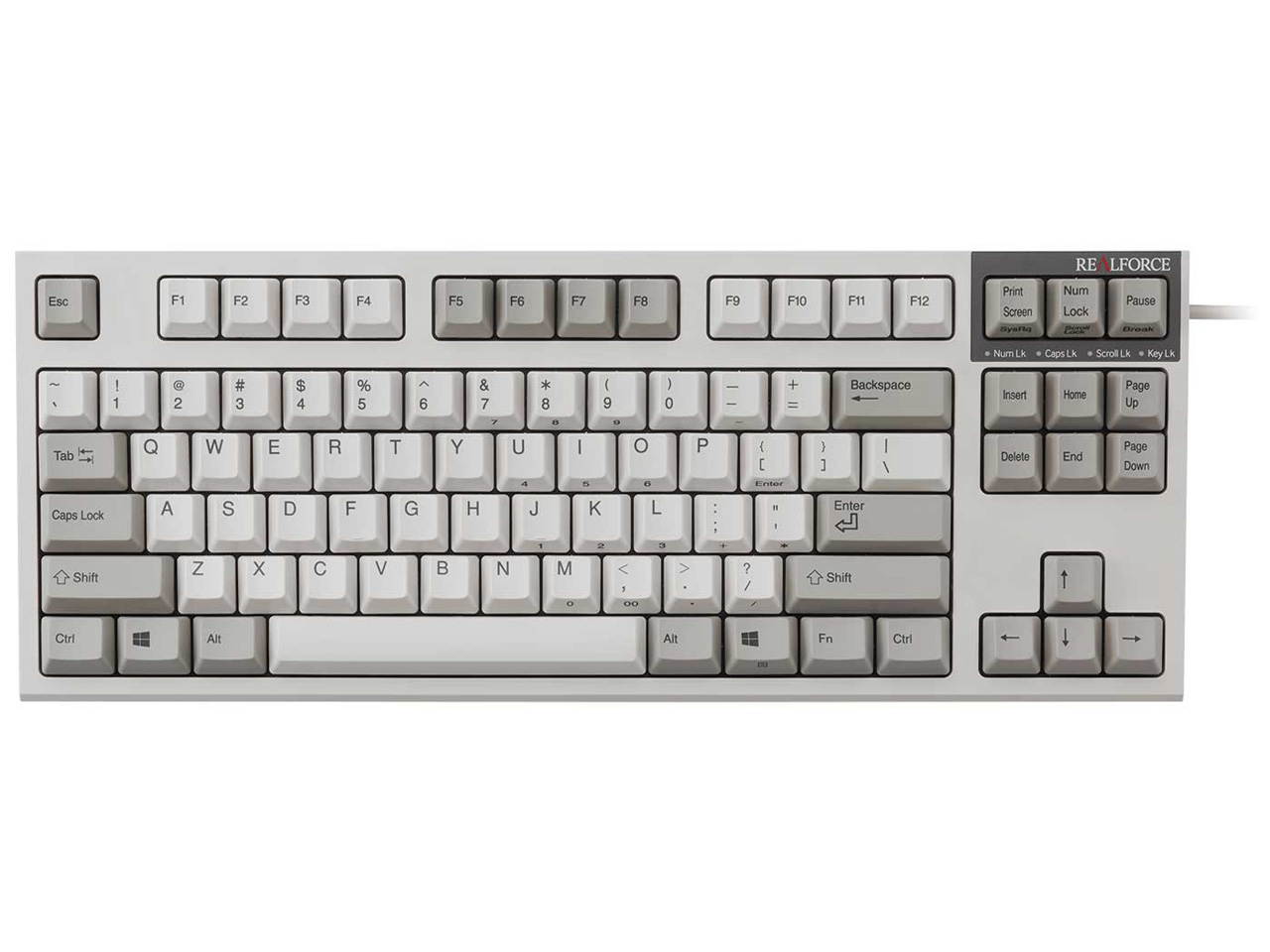 REALFORCE TKL R2TL-USV-IV [アイボリー]