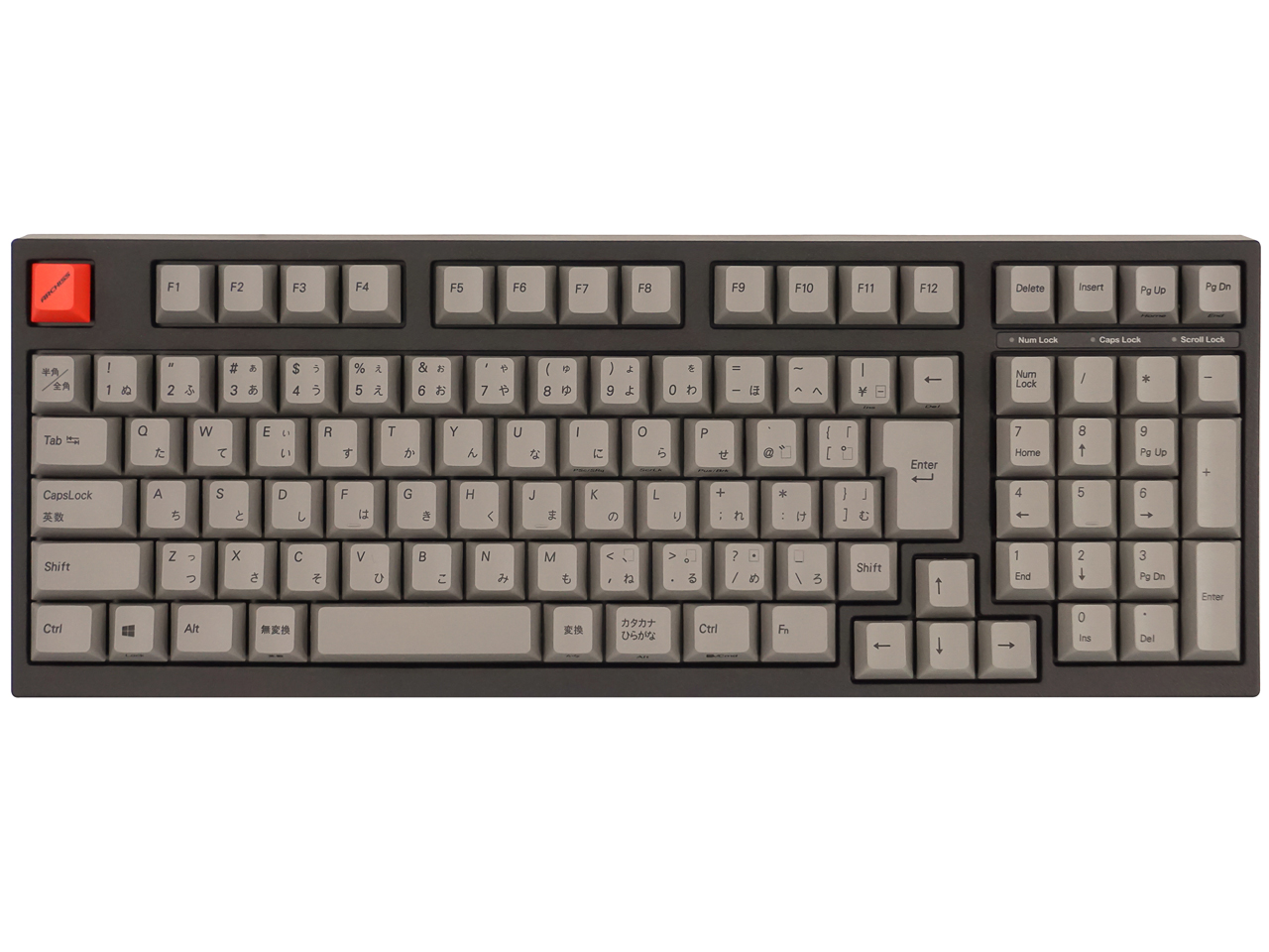 Maestro 2S AS-KBM02/TGBA 茶軸 [黒/グレー]