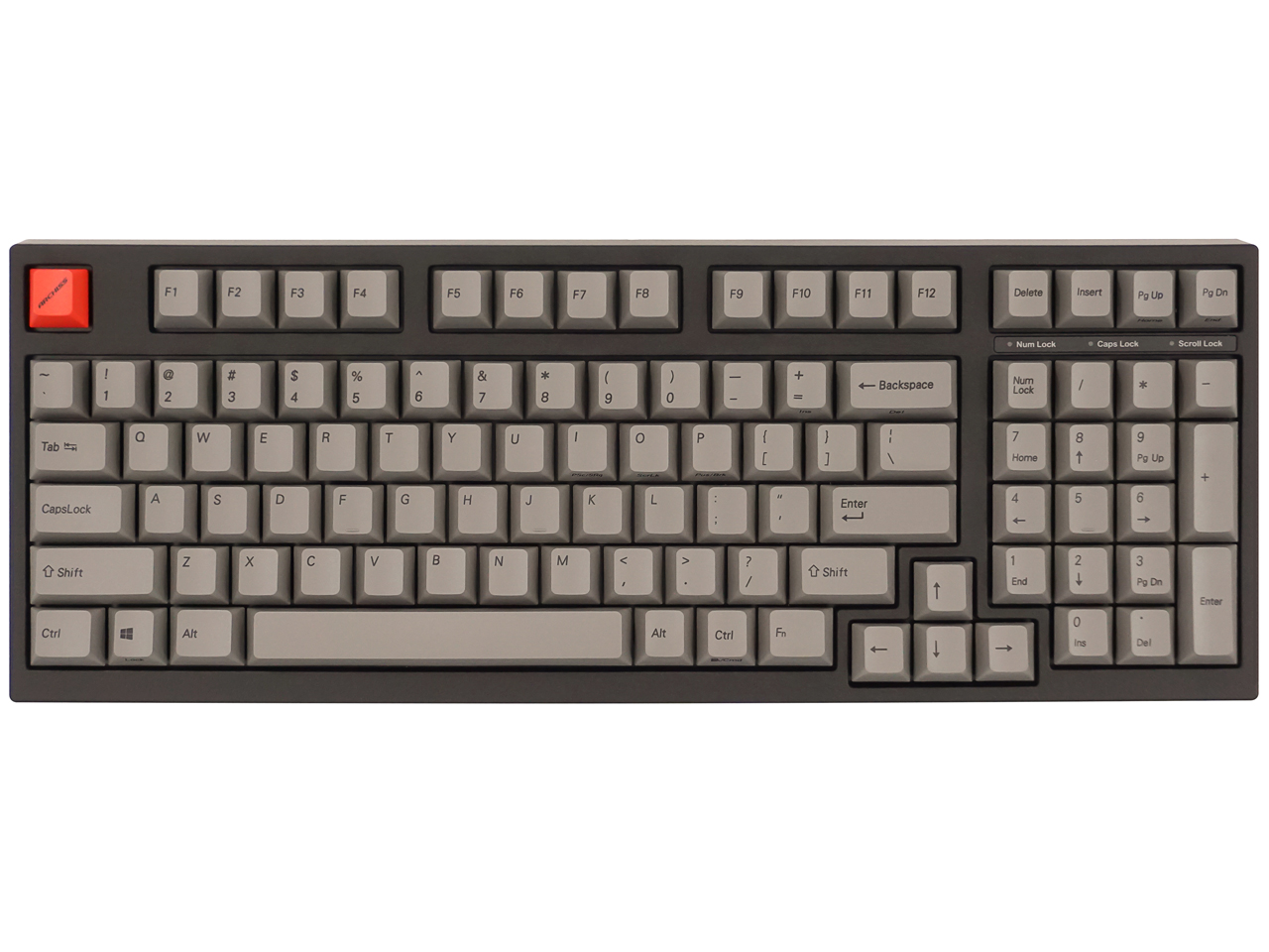 Maestro 2S AS-KBM98/TCGB クリア軸 [黒/グレー]