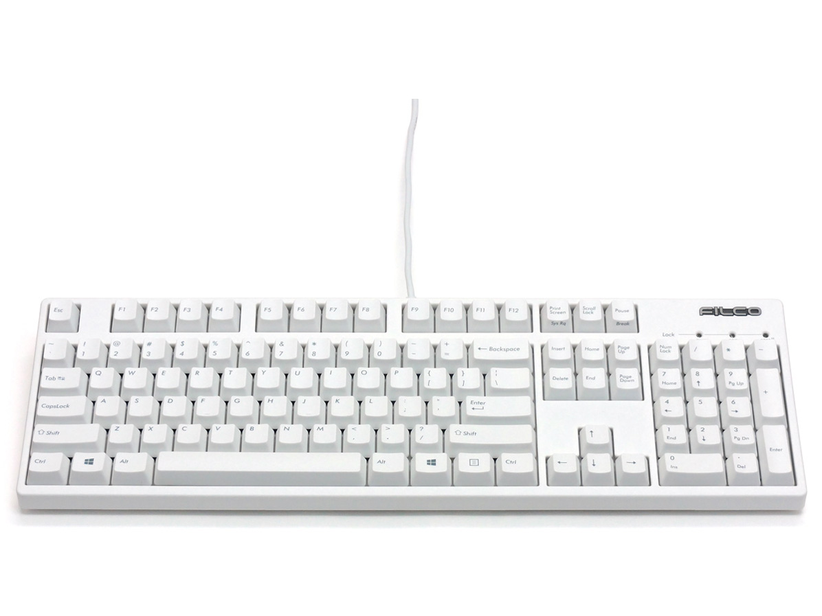 Majestouch 2 HAKUA FKBN104M/EMW2 茶軸 [マットホワイト]