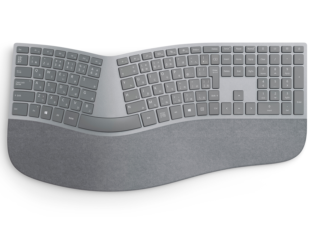 Surface Ergonomic Keyboard 3RA-00017 [シルバー]