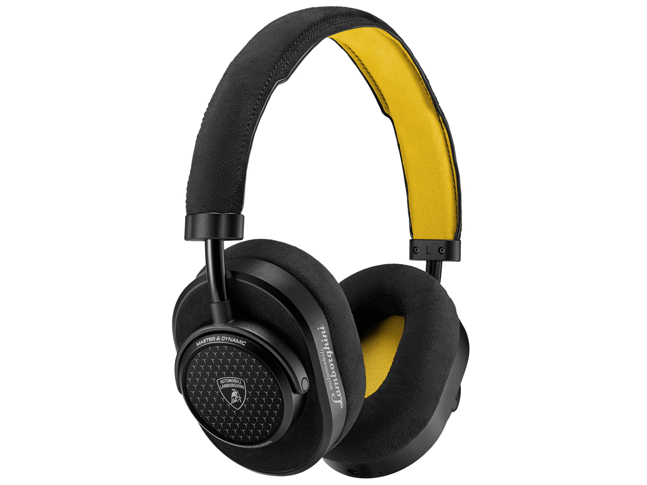 MW65 Automobili Lamborghini [Black Metal/Black/Yellow Alcantara]