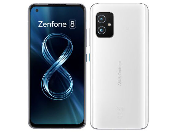 Zenfone 8 256GB (RAM 8GBモデル) ノンキャリア版 [ムーンライトホワイト] 