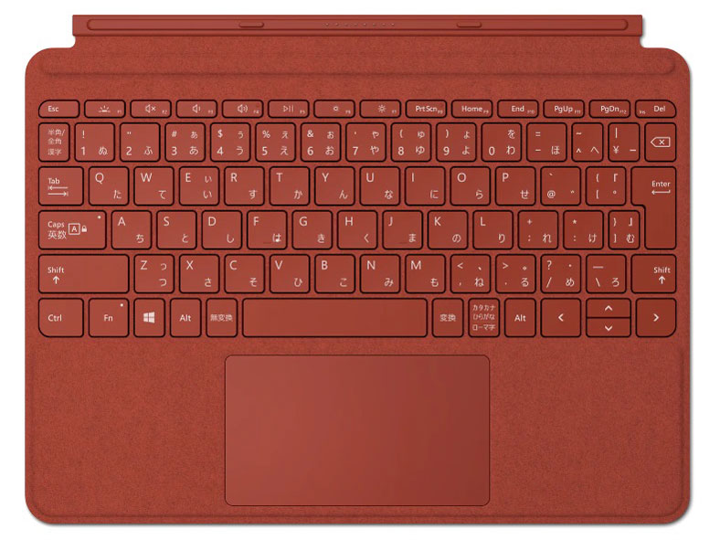 Surface Go Type Cover KCS-00102 [ポピーレッド]