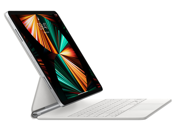 12.9インチiPad Pro(第5世代)用 Magic Keyboard 英語(UK) MJQL3BQ/A [ホワイト]
