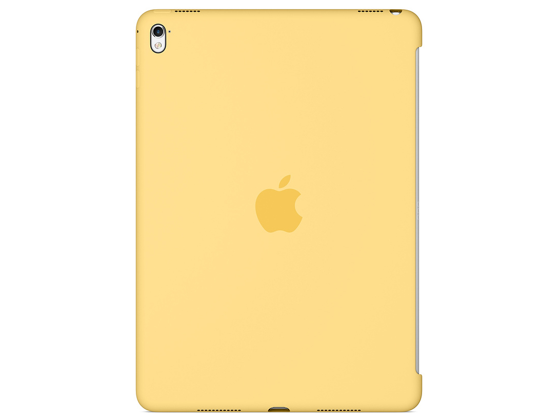 9.7インチiPad Pro用 シリコーンケース MM282FE/A [イエロー]