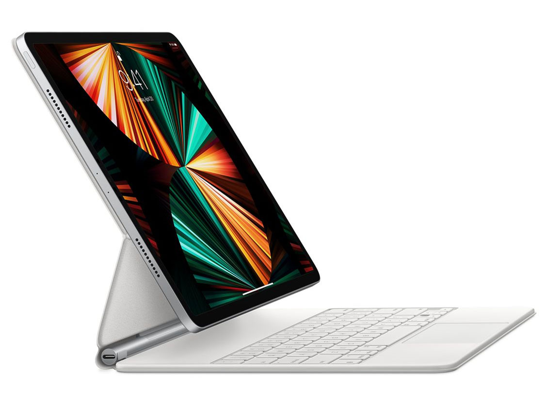 12.9インチiPad Pro(第5世代)用 Magic Keyboard 英語(US) MJQL3LL/A [ホワイト]