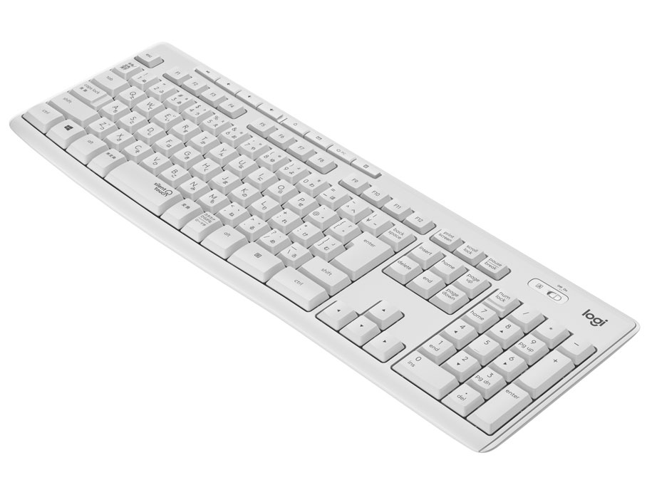 K295 Silent Wireless Keyboard K295OW [オフホワイト]