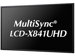 MultiSync LCD-X841UHD [84インチ]