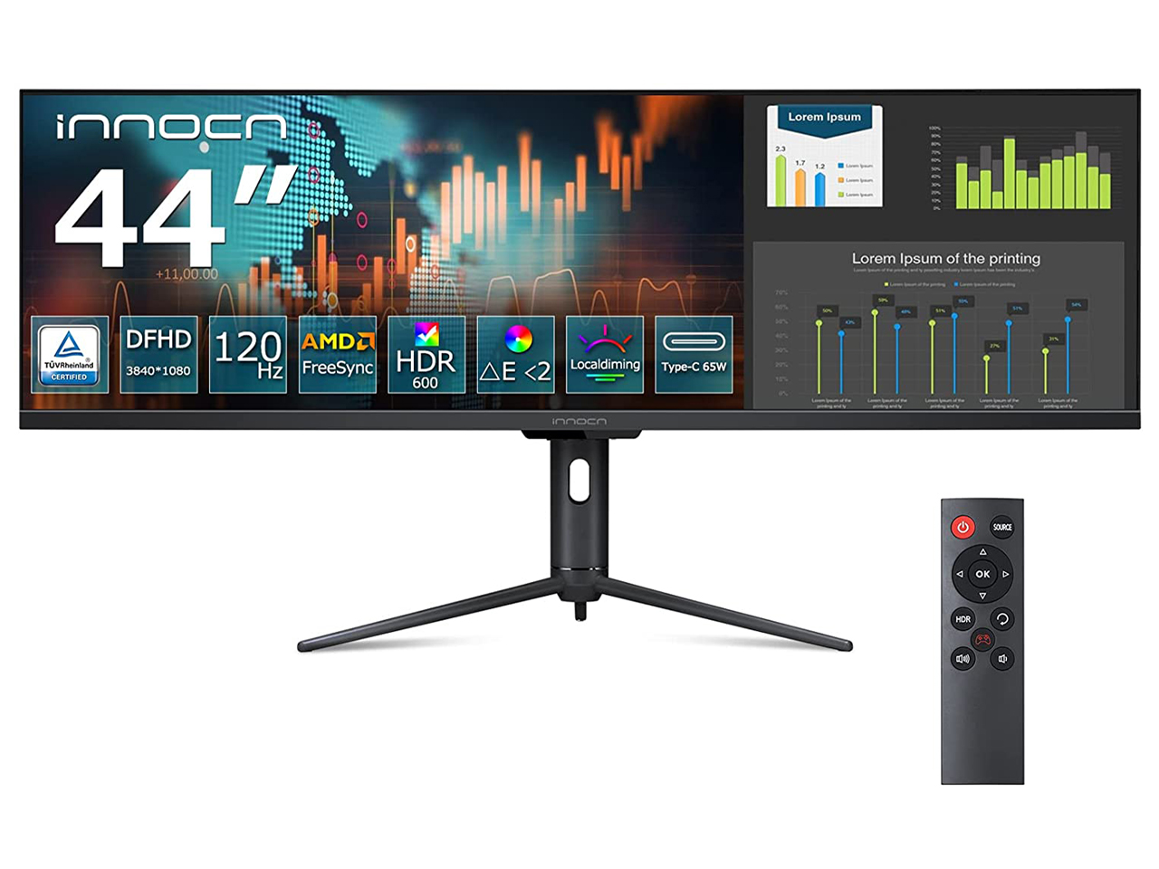 WR44-PLUS [43.8インチ ブラック]
