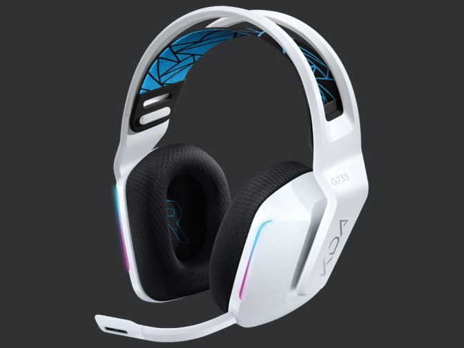 G733 K/DA LIGHTSPEED Wireless RGB Gaming Headset G733-LOL