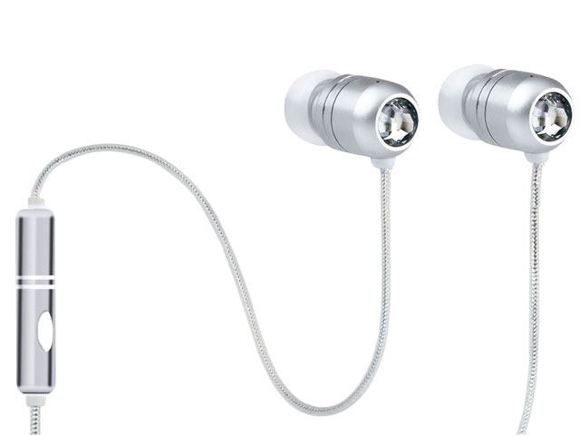 TUNESONIC crystal with Mic TUN-EP-000004 [クロムシルバー]