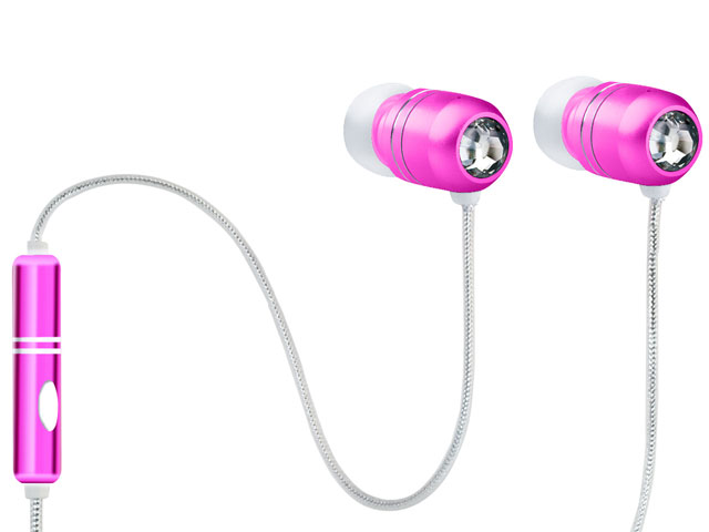 TUNESONIC crystal with Mic TUN-EP-000005 [クリスタルピンク]