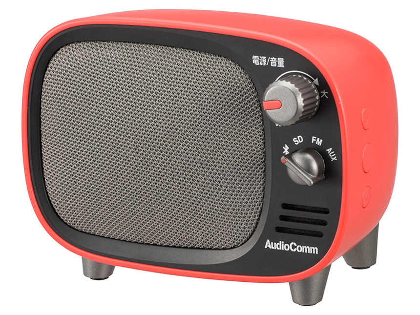 AudioComm ASP-W900Z-R [レッド]