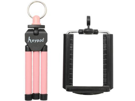 キーポッドwithスマートフォンアダプター E-2118 [ピンク]