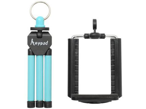 キーポッドwithスマートフォンアダプター E-2119 [ブルー]
