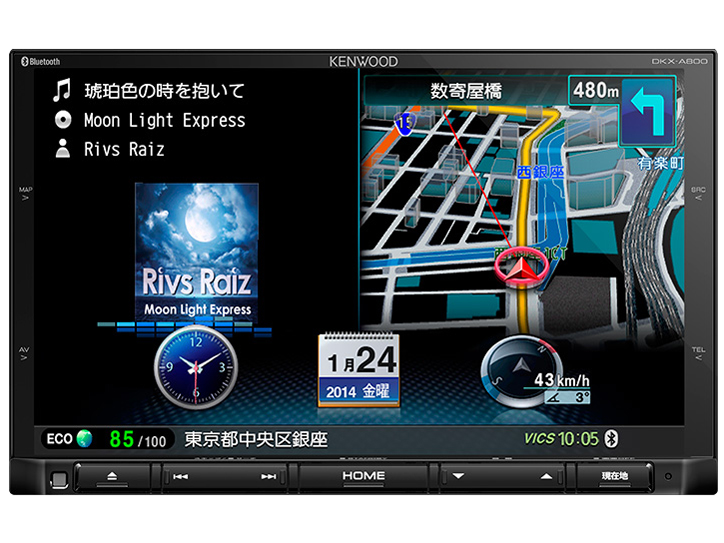 彩速ナビ DKX-A800